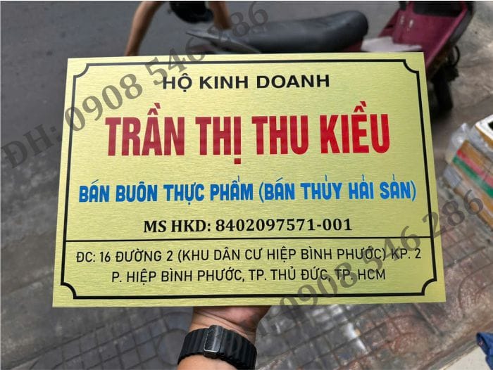 Làm Bảng Hiệu