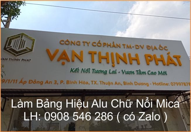 Làm Bảng Hiệu