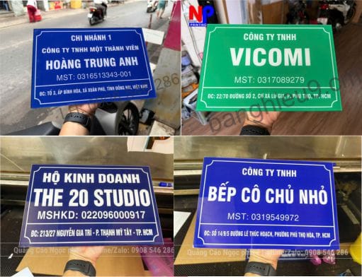 Làm Bảng Hiệu