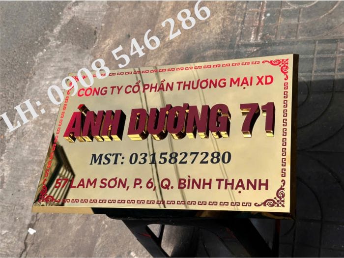 Làm Bảng Hiệu