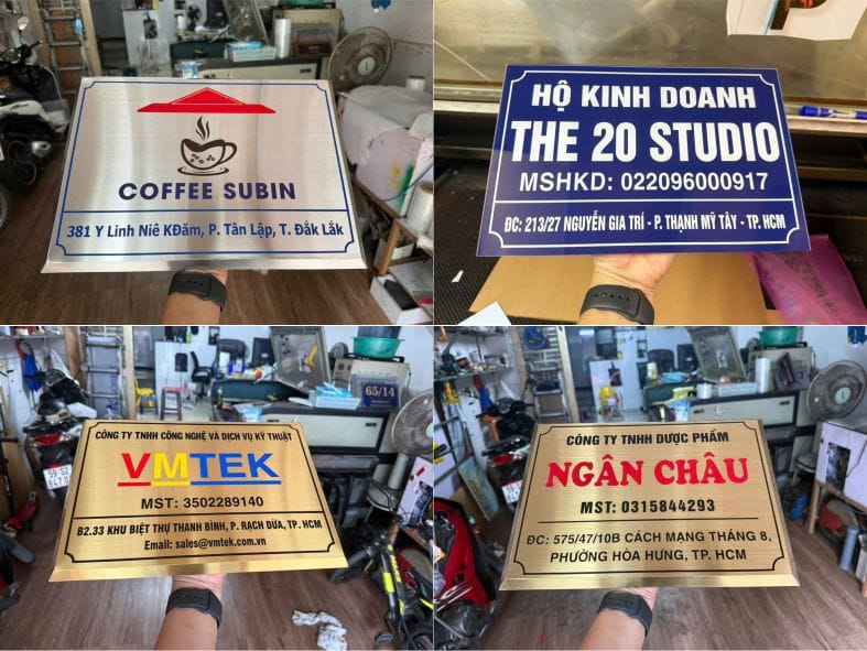 Làm Bảng Hiệu