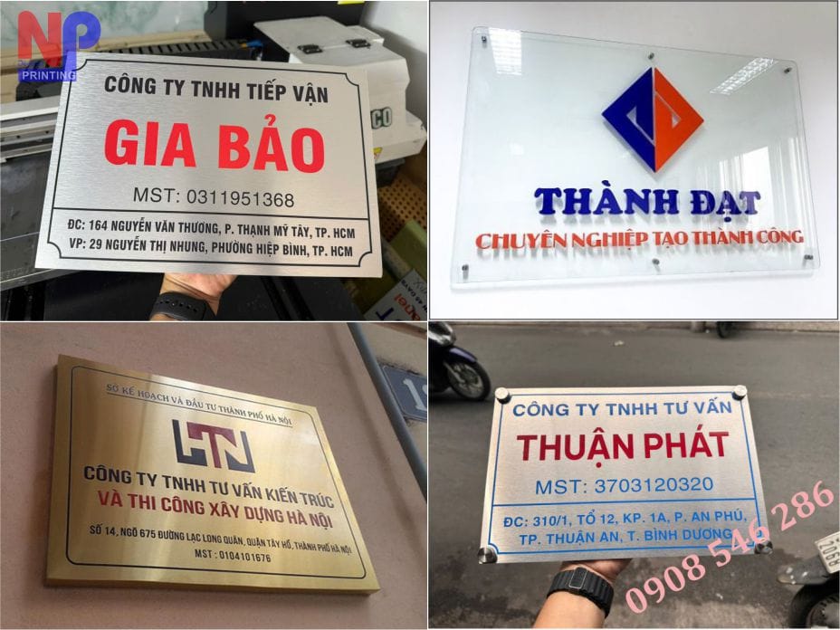 Làm Bảng Hiệu