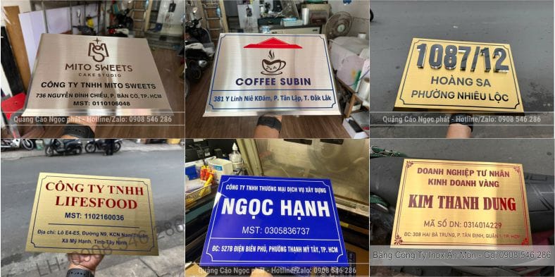 Làm Bảng Hiệu