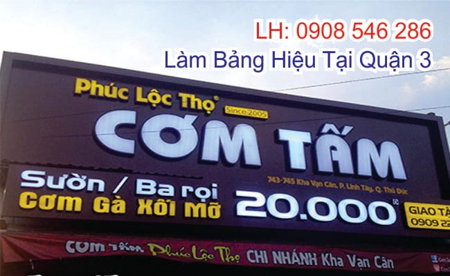 Làm Bảng Hiệu