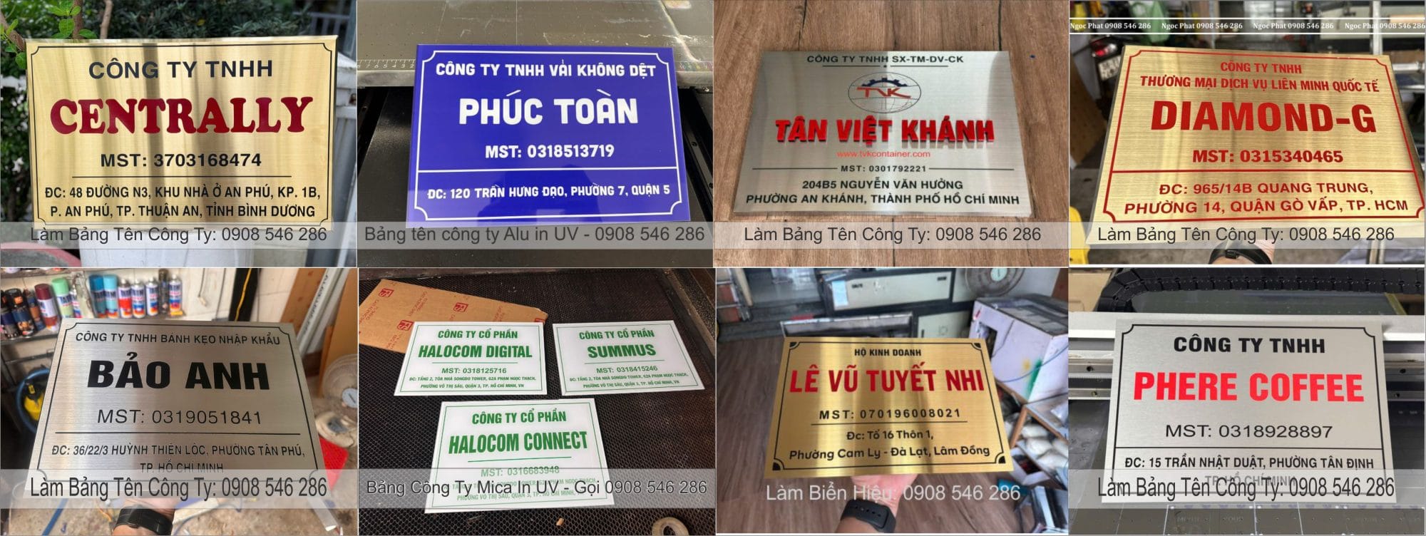 Làm Bảng Hiệu