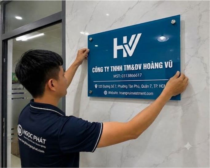 Làm Bảng Hiệu