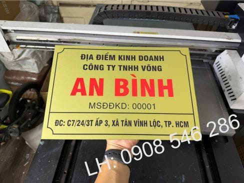 Làm Bảng Hiệu