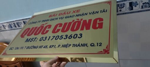 Làm Bảng Hiệu