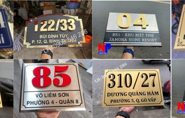 Những mẫu số nhà đẹp nhất 