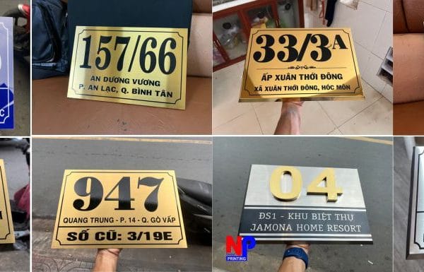 dịch vụ làm bảng số nhà lấy ngay