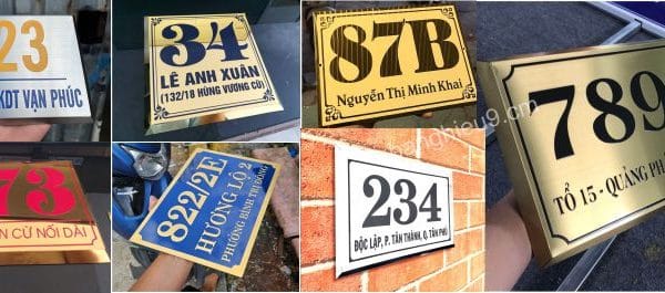 đặt làm biển số nhà lấy liền