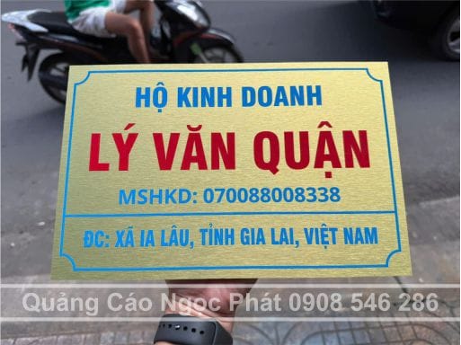 Làm Bảng Hiệu