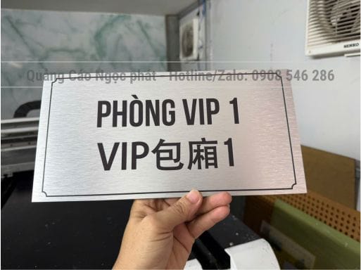 biển tên phòng alu biển tên phòng alu