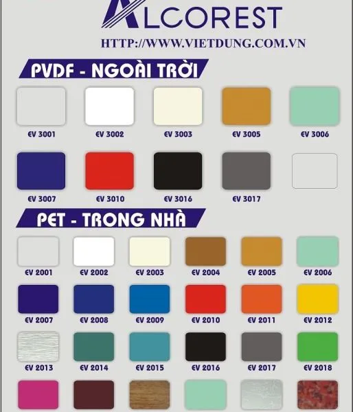 tấm ốp nhôm nhựa Alu