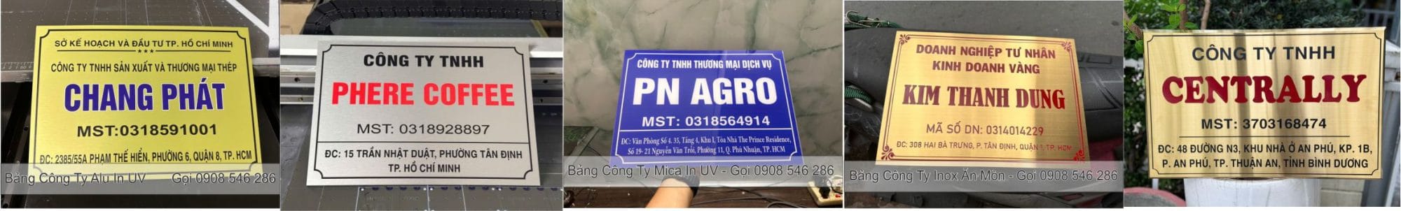 Làm Bảng Hiệu