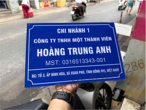 Làm Bảng Hiệu