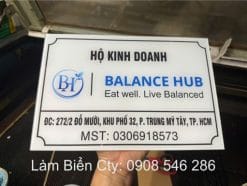 bảng tên công ty bằng mica đẹp