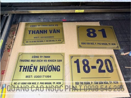 Làm Bảng Hiệu