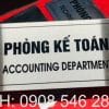 bảng tên phòng inox ăn mòn