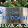 bảng tên phòng kinh doanh