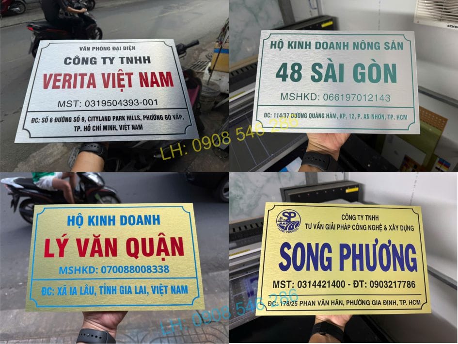 Làm Bảng Hiệu