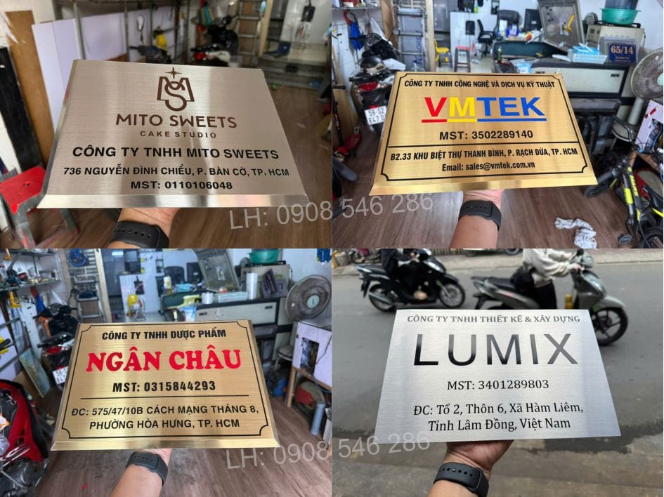 Làm Bảng Hiệu