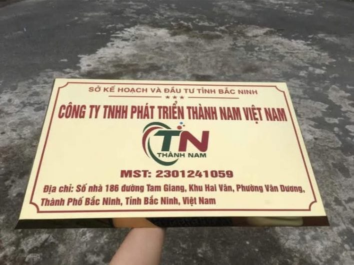 Làm Bảng Hiệu